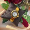 Waterproof Stainless Steel 18k Gold Plated Watch Handcuffs For Girls