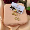Stylish Premium Quality Stainless Steel Butterfly Earrings for Girls
