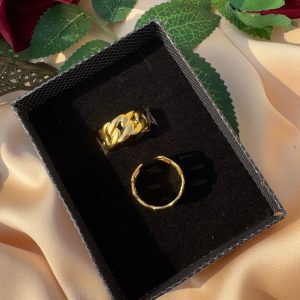 Stainless Steel Chunky Chain Ring