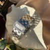 Elegant Silver Stainless Steel Cuff Bracelet with Mother of Pearl Centre Waterproof Anti Tarnish Free For Women